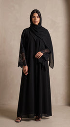 Black Court  Abaya
