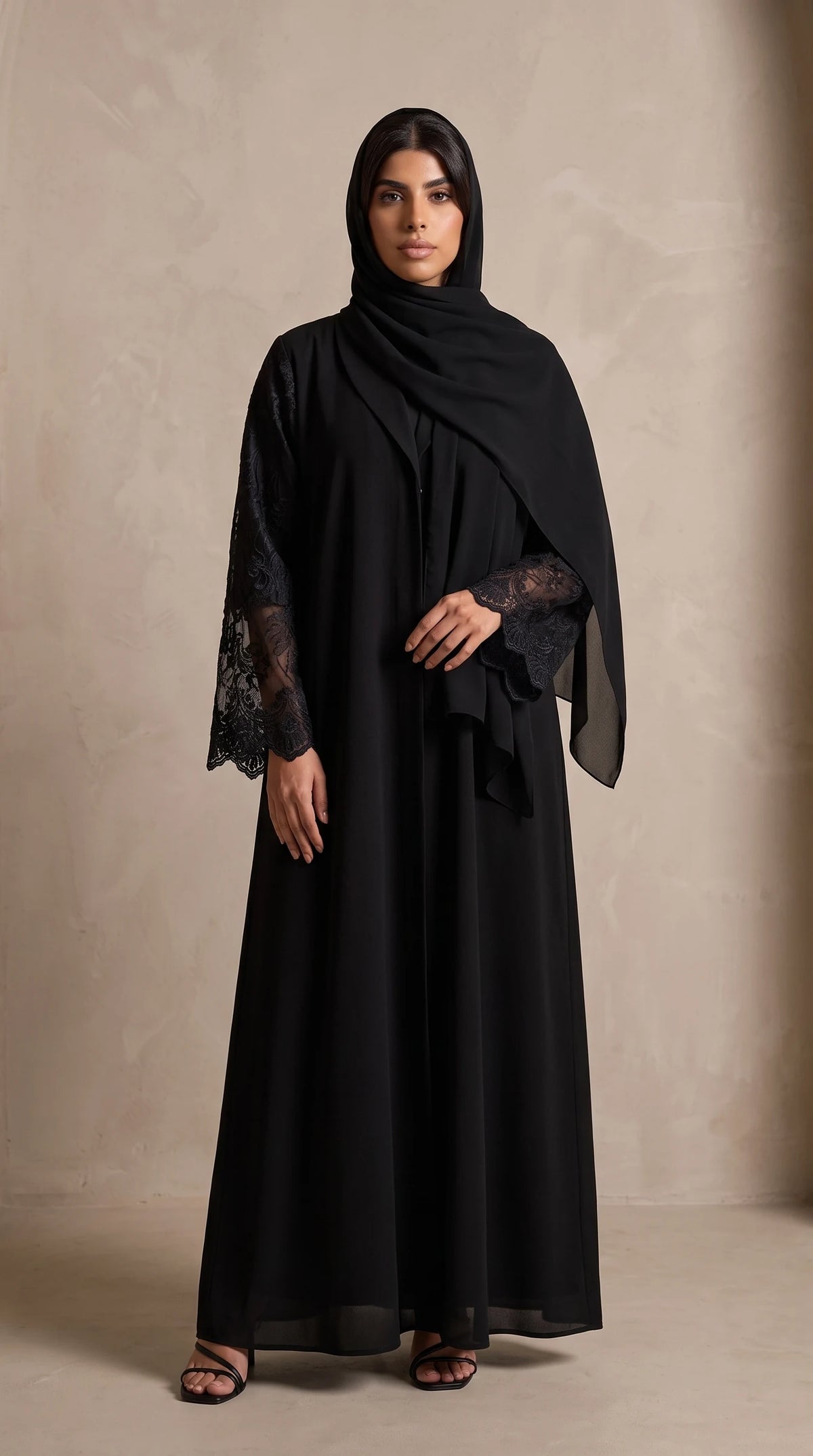 Black Court  Abaya