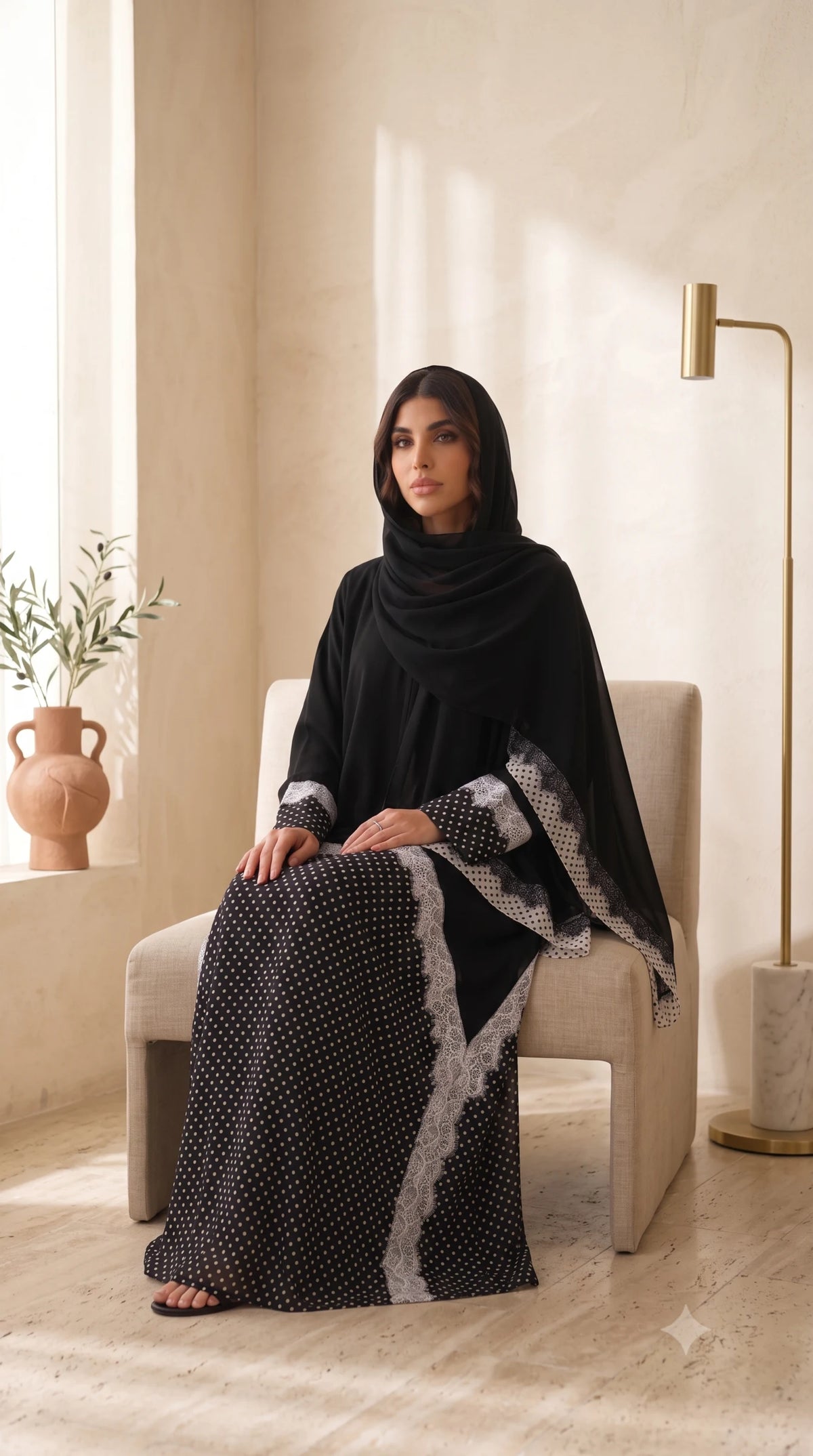 Bobble Abaya