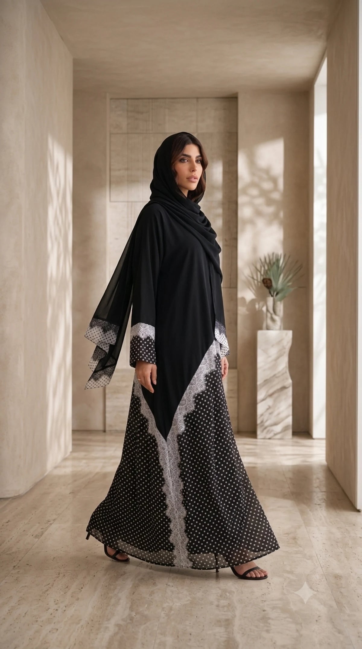 Bobble Abaya