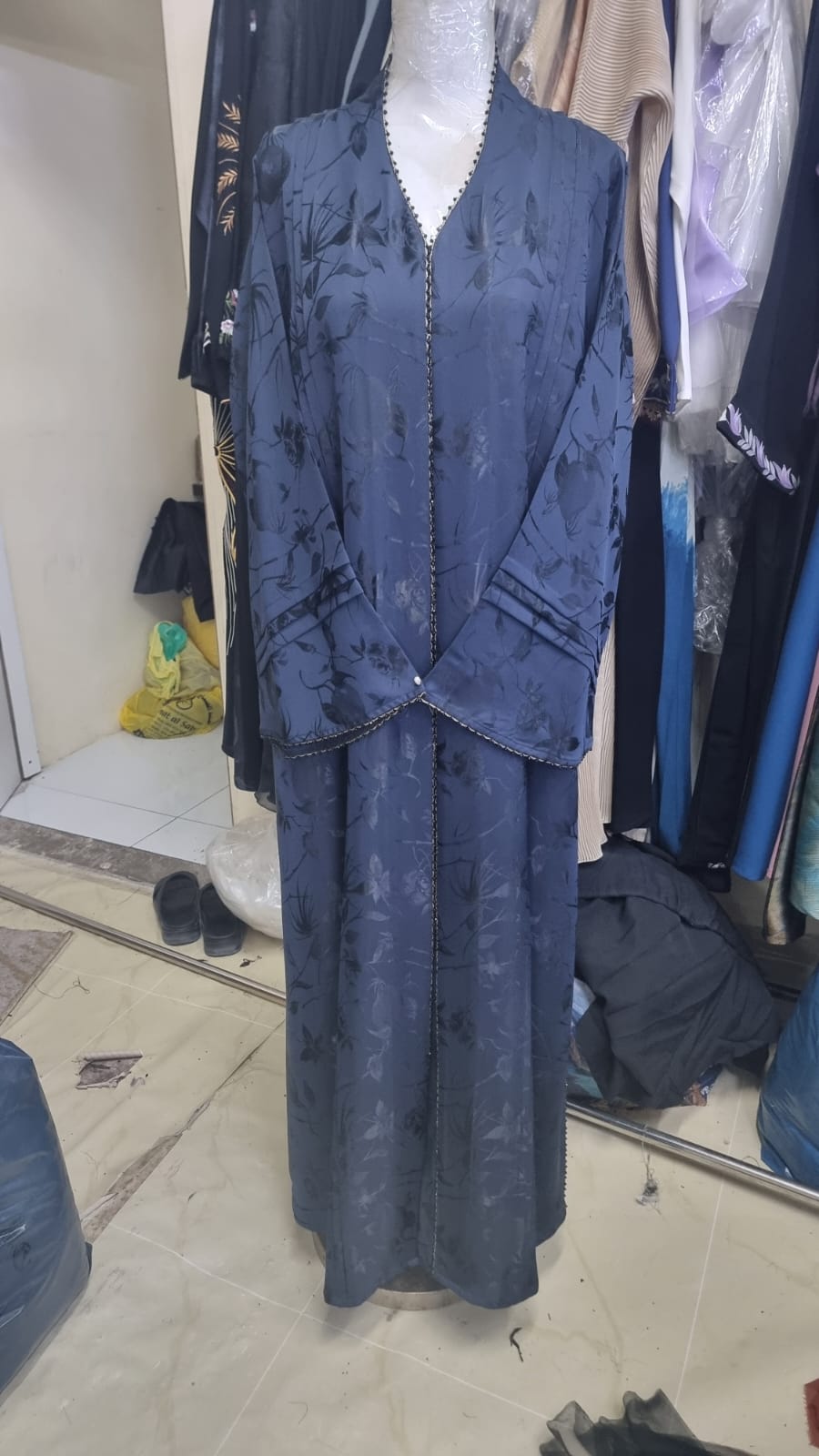 Blue Abaya