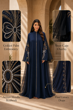 Pearl Lace Abaya