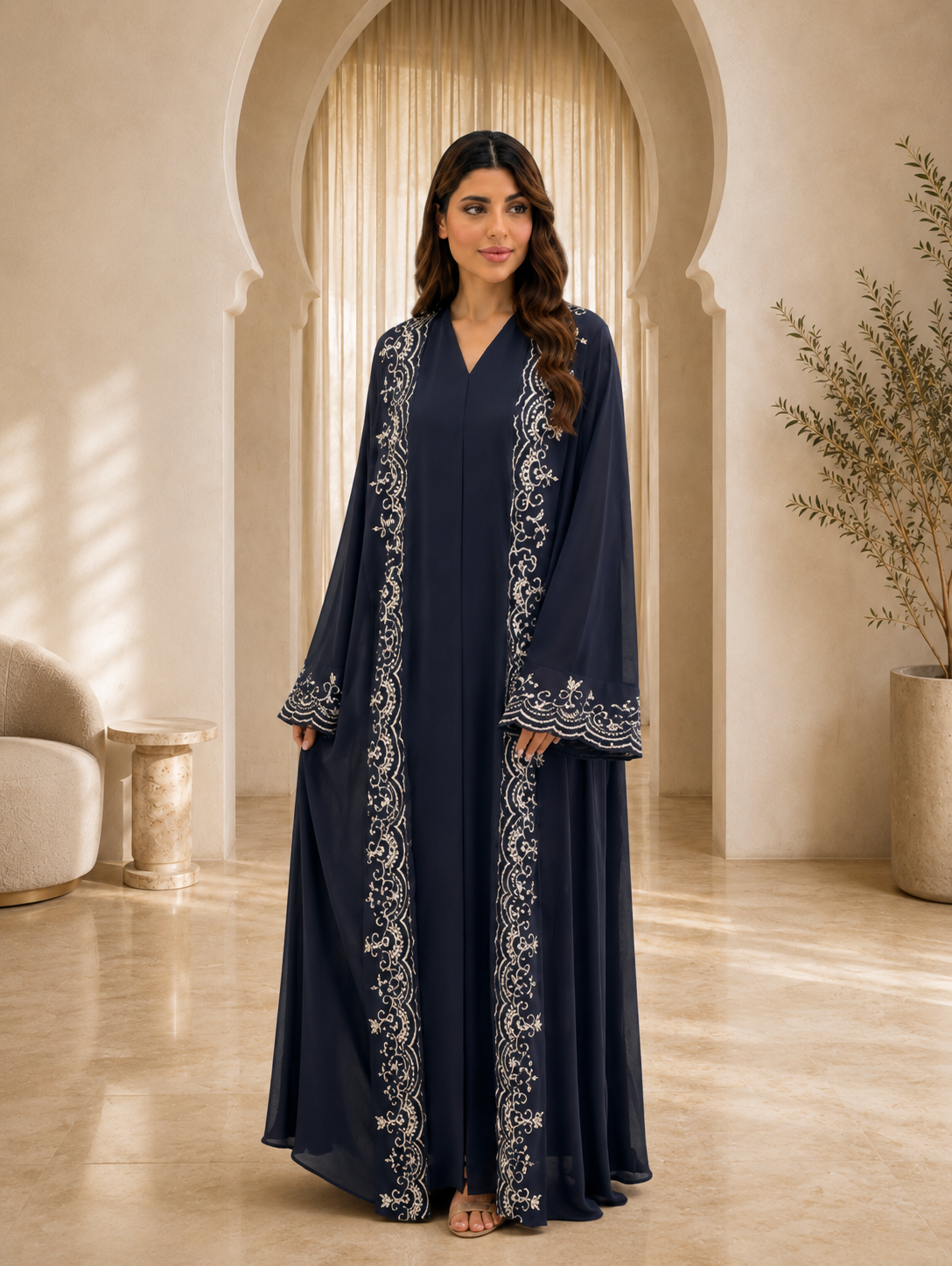 Royal Palm Abaya