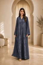Noir Floral Abaya